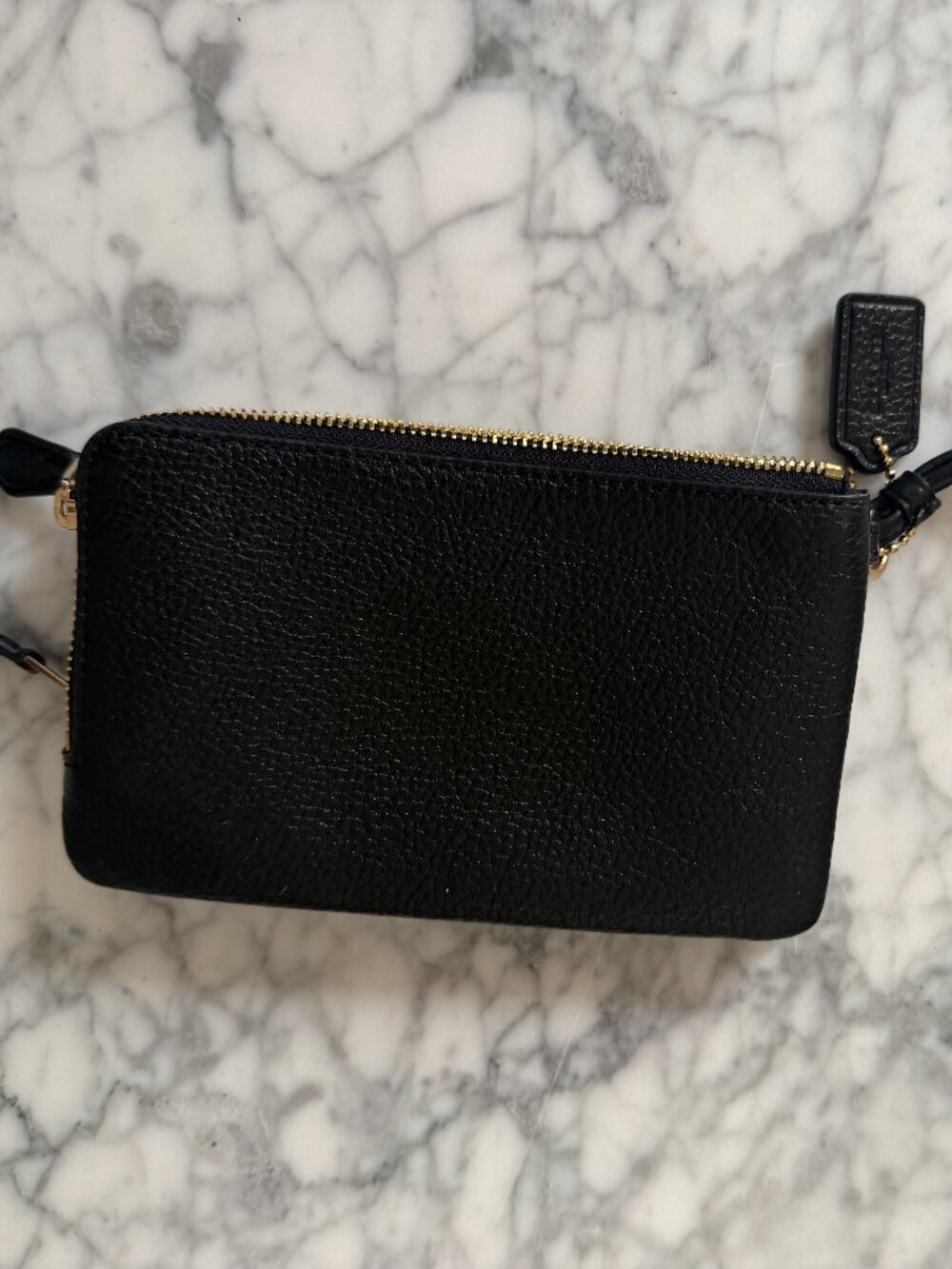 Coach Leather Wristlet